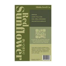 Load image into Gallery viewer, Red Sunflower - Seeds,