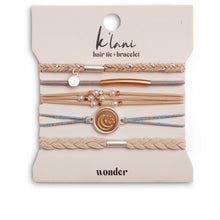 Load image into Gallery viewer, K'lani Hair Tie + Bracelet - Wonder, Medium