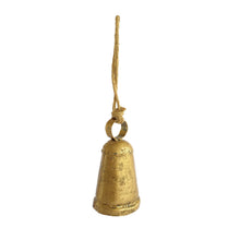 Load image into Gallery viewer, Metal Antique Brass Bell Ornaments