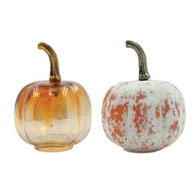 Load image into Gallery viewer, Glass Pumpkins