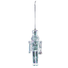 Load image into Gallery viewer, Iridescent Nutcracker Ornament, 3 Assorted