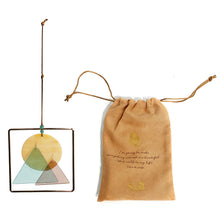 Load image into Gallery viewer, Staind Glass Suncatcher - Sunset Mountains