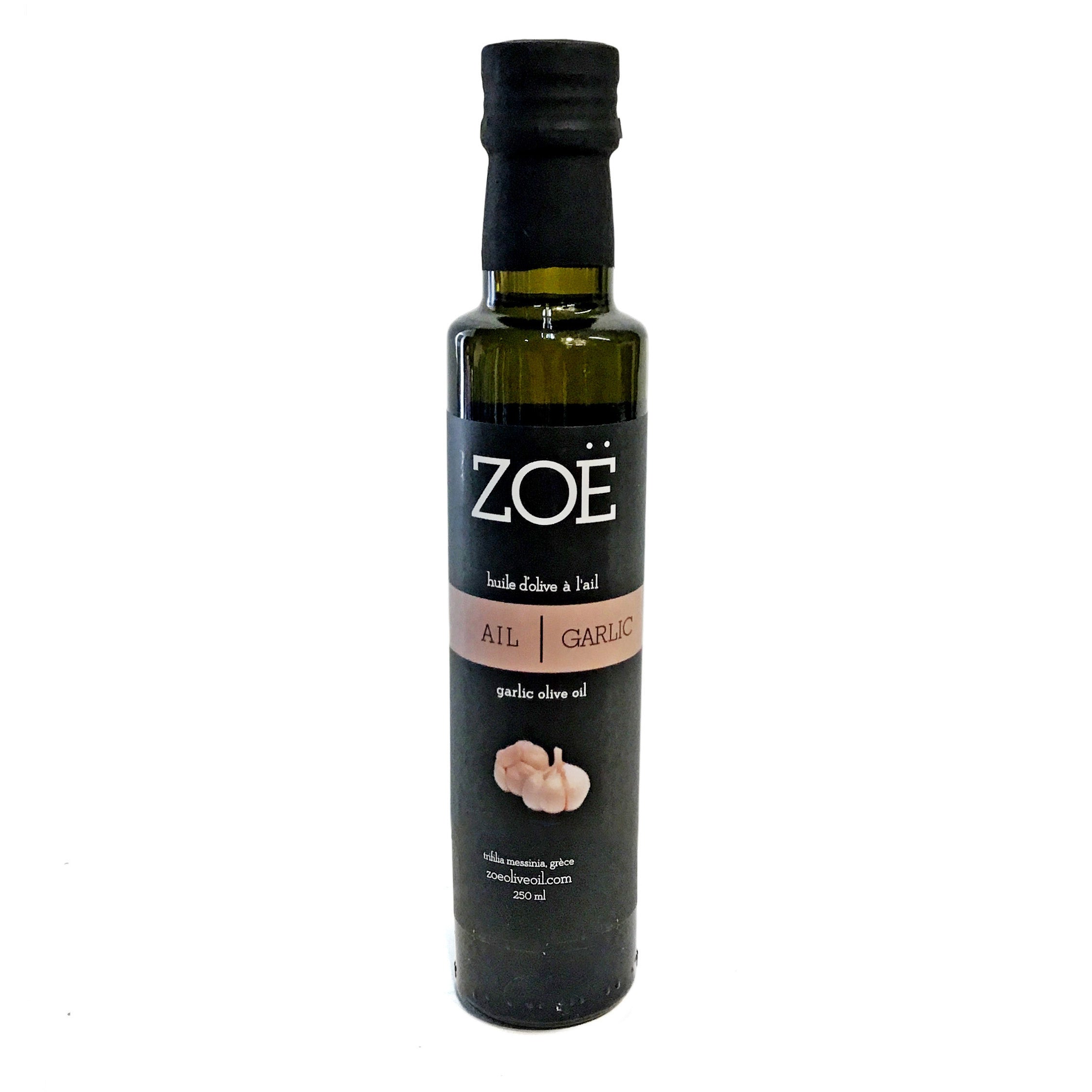 Zoe Olive Oil - Garlic Infused Olive Oil – Floral Acres Greenhouse