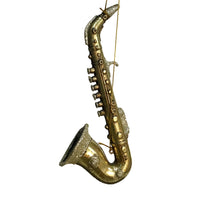Load image into Gallery viewer, Gold Antique Instrument Ornament