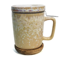 Load image into Gallery viewer, Stoneware Mug 10oz, W/ Strainer