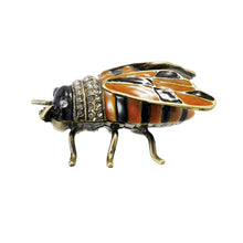 Load image into Gallery viewer, Metal Trinket Box, Bee