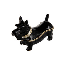 Load image into Gallery viewer, Metal Trinket Box, Scottie