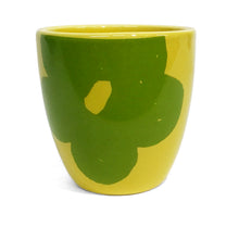 Load image into Gallery viewer, Pot, 5in, Ceramic, Dolomite, Flowers