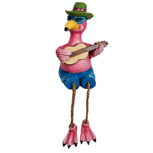 Load image into Gallery viewer, Dangly Long Legged Flamingo Shelf Sitter, 3Ast