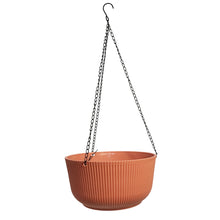 Load image into Gallery viewer, Planter, 10in, Hanging, Plastic, Fluted, Assorted