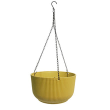 Load image into Gallery viewer, Planter, 10in, Hanging, Plastic, Fluted, Assorted