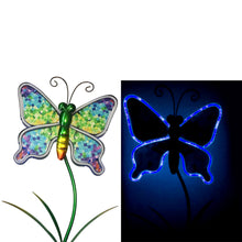 Load image into Gallery viewer, Garden Stake, Solar, Mosaic Critters, Assorted