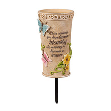 Load image into Gallery viewer, Butterfly Flower Stake Vase, Assorted