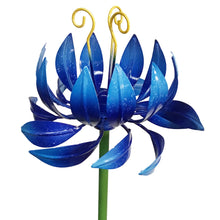 Load image into Gallery viewer, Flower Spinner Garden Stake, 4 Asst. Styles