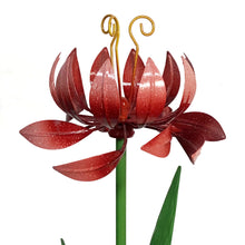 Load image into Gallery viewer, Flower Spinner Garden Stake, 4 Asst. Styles