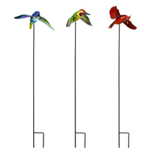 Load image into Gallery viewer, Bird Garden Stake, 3 Asst. Styles