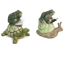 Load image into Gallery viewer, Statue, Resin, Reading Frogs, Ast