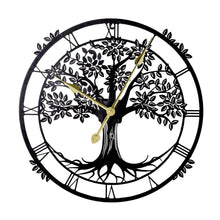 Load image into Gallery viewer, Metal Outdoor Tree Clock