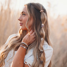 Load image into Gallery viewer, K'lani Hair Tie + Bracelet - Faith, Medium