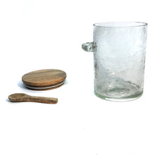 Load image into Gallery viewer, Canister, Glass, Spoonhold, Medium