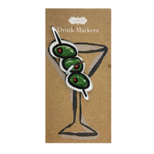 Load image into Gallery viewer, Drink Marker Set, Acrylic, 4 Assorted