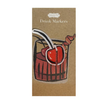 Load image into Gallery viewer, Drink Marker Set, Acrylic, 4 Assorted