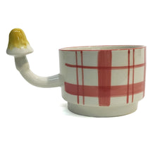 Load image into Gallery viewer, Stoneware Mug, 10oz, Stackable Shrooms4 Assorted