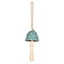Load image into Gallery viewer, Ceramic Bell Wind Chime, Mushroom, Assorted