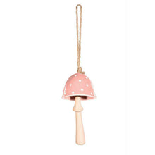 Load image into Gallery viewer, Ceramic Bell Wind Chime, Mushroom, Assorted
