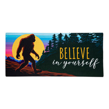 Load image into Gallery viewer, Big Foot Believe Sassafras Switch Door Mat