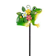 Load image into Gallery viewer, Garden Stake, Metal, 35in, Garden Friends