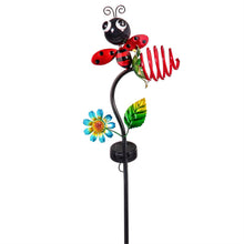 Load image into Gallery viewer, Garden Stake, Solar Insects, 3 Assorted,