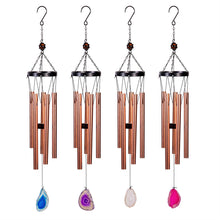 Load image into Gallery viewer, Wind Chime, 26in, Agate,4 Assorted