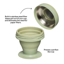 Load image into Gallery viewer, Corkcicle Coffee Palmpress, Sage Green