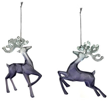 Load image into Gallery viewer, Ornament, Acrylic, Translucent Blue Reindeer, AST