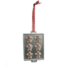 Load image into Gallery viewer, Ornament, White Try Gingerbread, 3 Assorted