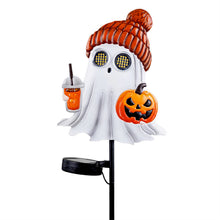 Load image into Gallery viewer, Garden Stake, Solar, Halloween, 3 Assorted