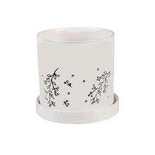 Load image into Gallery viewer, Pot, 4in, Ceramic, Holiday Drawings, 4 Assorted