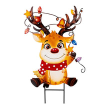 Load image into Gallery viewer, Garden Stake, 24in, Festive Friends, 3 Assorted