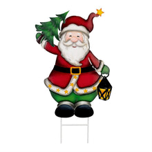 Load image into Gallery viewer, Garden Stake, 24in, Festive Friends, 3 Assorted