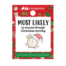 Load image into Gallery viewer, Sticky Notes, Xmas Most Likely, 8 Assorted
