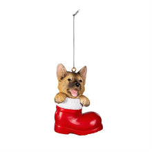Load image into Gallery viewer, Ornament, Resin, Dogs In Stocking, Assorted