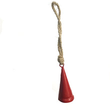 Load image into Gallery viewer, Ornament, Mini Hanging Red Bells, Assorted
