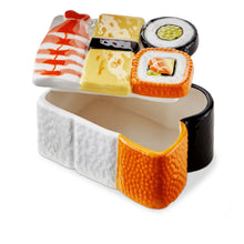 Load image into Gallery viewer, Trinket Box, Ceramic, Lidded, Sushi