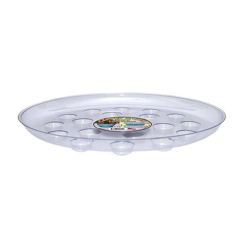 Saucer, 14in, Plastic, Carpet Saver, Footed - Floral Acres Greenhouse & Garden Centre