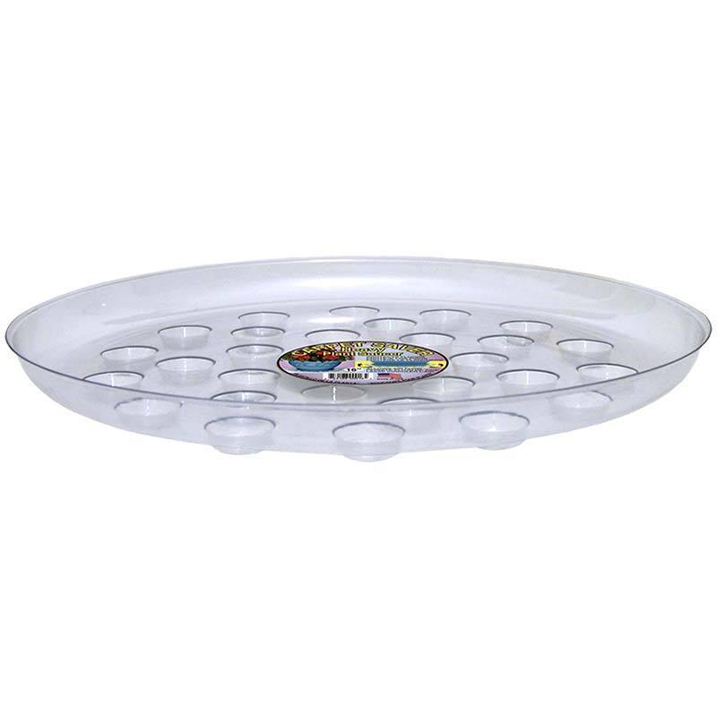 Saucer, 16in, Plastic, Carpet Saver, Footed - Floral Acres Greenhouse & Garden Centre