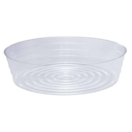 Saucer, 14in, Plastic, Clear Round Deep Liner - Floral Acres Greenhouse & Garden Centre