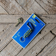 Load image into Gallery viewer, Urban Keychain, Yellow & Blue - Floral Acres Greenhouse & Garden Centre