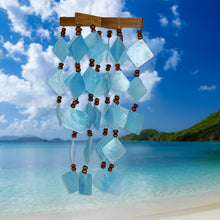 Load image into Gallery viewer, Capiz Diamond Wind Chime, 6.5in x 14in - Floral Acres Greenhouse & Garden Centre