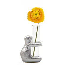 Load image into Gallery viewer, Test Tube Vase w/ Sloth Base